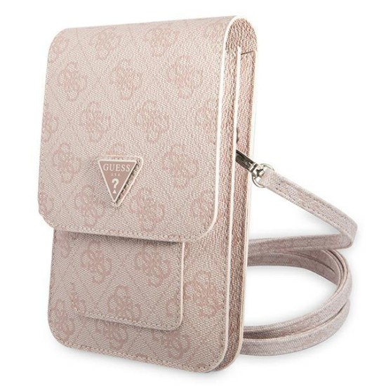 Guess Handbag GUWBP4TMPI pink / pink 4G Triangle Guess Handbag GUWBP4TMPI pink / pink 4G Triangle