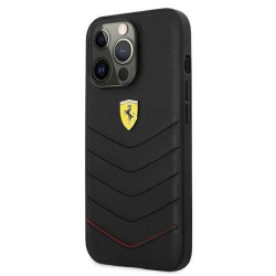 Ferrari FEHCP13LRQUK iPhone 13 Pro/13 6.1" black/black hardcase Off Track Quilted