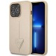 Guess GUHCP14XPSATLE iPhone 14 Pro Max 6,7 "beige / beige hardcase SaffianoTriangle Logo Guess GUHCP14XPSATLE iPhone 14 Pro Max 6,7 "beige / beige hardcase SaffianoTriangle Logo