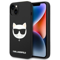 Karl Lagerfeld KLHMP14SSLCHBK iPhone 14 6.1 "hardcase black / black Silicone Choupette Head Magsafe