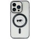 Karl Lagerfeld KLHMP15SHKHNOTK iPhone 15 6.1" transparent hardcase IML Karl`s Head MagSafe Karl Lagerfeld KLHMP15SHKHNOTK iPhone 15 6.1" transparent hardcase IML Karl`s Head MagSafe