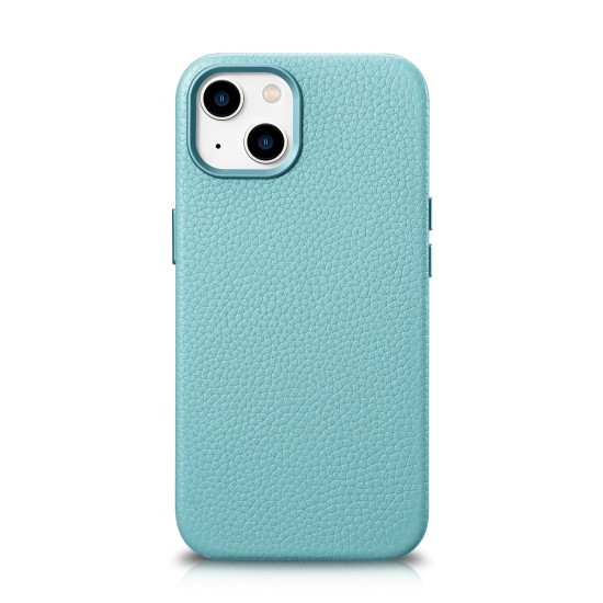 iCarer Litchi Premium Leather Case iPhone 14 Plus Magnetic Leather Case with MagSafe Green (WMI14220711-GN) iCarer Litchi Premium Leather Case iPhone 14 Plus Magnetic Leather Case with MagSafe Green (WMI14220711-GN)