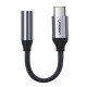 Ugreen Headphone Adapter with 3.5mm mini jack to USB Type C 10cm gray (30632) Ugreen Headphone Adapter with 3.5mm mini jack to USB Type C 10cm gray (30632)