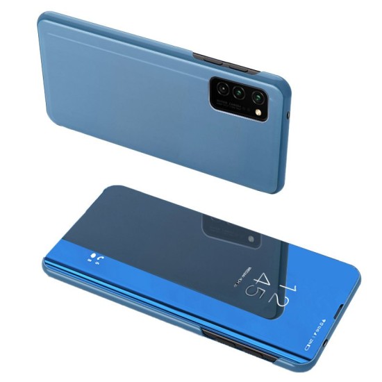 Clear View Case cover for Samsung Galaxy A72 4G blue Clear View Case cover for Samsung Galaxy A72 4G blue