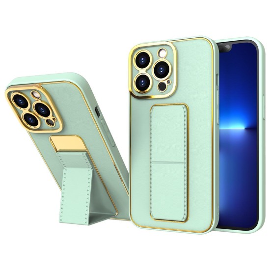New Kickstand Case case for iPhone 13 Pro Max with stand green New Kickstand Case case for iPhone 13 Pro Max with stand green