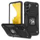 Wozinsky Ring Armor case for Samsung Galaxy S23 armored cover magnetic holder ring black Wozinsky Ring Armor case for Samsung Galaxy S23 armored cover magnetic holder ring black
