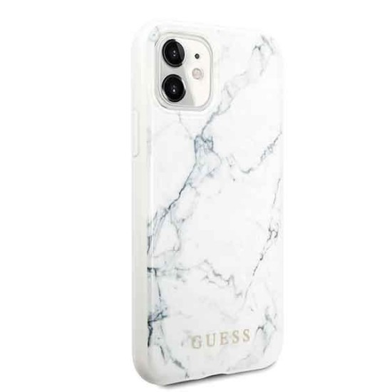 Guess GUHCN61PCUMAWH iPhone 11 6.1" / Xr white/white Marble