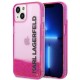 Karl Lagerfeld Liquid Glitter Elong Case for iPhone 14 Plus - Pink Karl Lagerfeld Liquid Glitter Elong Case for iPhone 14 Plus - Pink