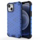 Honeycomb Case armor cover with TPU Bumper for iPhone 13 mini blue Honeycomb Case armor cover with TPU Bumper for iPhone 13 mini blue