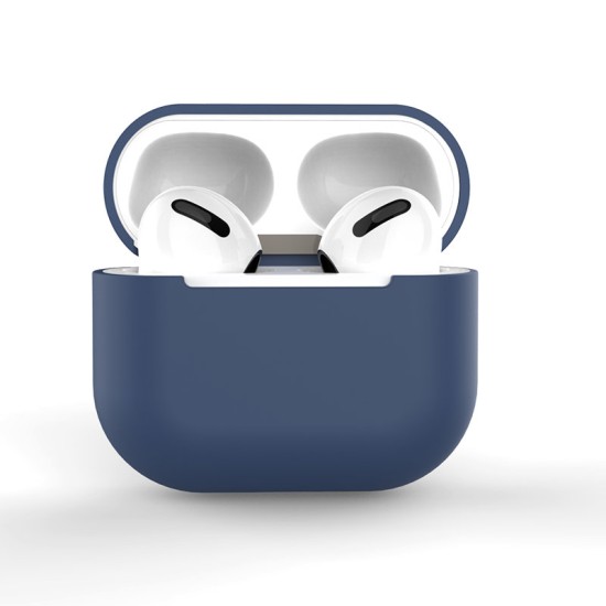 Case for AirPods 2 / AirPods 1 silicone soft cover for headphones blue (case C) Case for AirPods 2 / AirPods 1 silicone soft cover for headphones blue (case C)