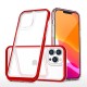 Clear 3in1 case for iPhone 13 Pro frame cover gel red Clear 3in1 case for iPhone 13 Pro frame cover gel red