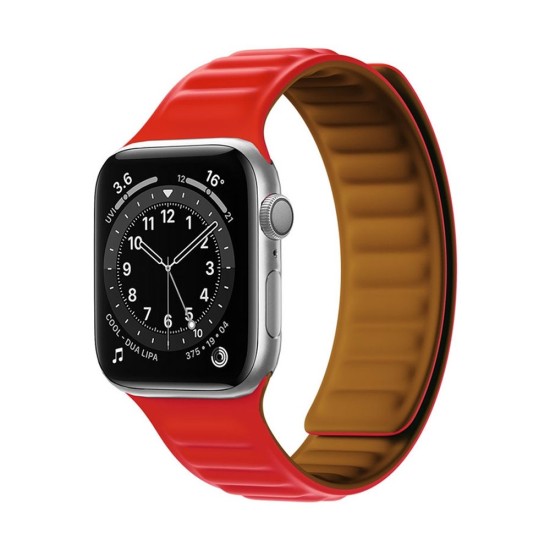 Magnetic Strap Magnetic Strap Bracelet for Apple Watch 38/40mm - Red Magnetic Strap Magnetic Strap Bracelet for Apple Watch 38/40mm - Red