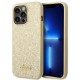 Guess Glitter Script Case for iPhone 14 Pro - Gold Guess Glitter Script Case for iPhone 14 Pro - Gold