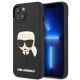Karl Lagerfeld KLHCP14MKH3DBK iPhone 14 Plus 6.7 "black / black hardcase 3D Rubber Karl's Head Karl Lagerfeld KLHCP14MKH3DBK iPhone 14 Plus 6.7 "black / black hardcase 3D Rubber Karl's Head