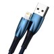 Baseus Glimmer Series cable USB-A - Lightning 2.4A 480Mbps 1m blue