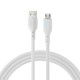 Joyroom Premium Series A13 USB-A / micro USB 2.4A 2m Cable - White