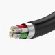 ADAPTER FROM USB TYPE C TO AUDIO 3.5 MINI JACK WHITE