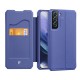 DUX DUCIS Skin X Holster Cover for Samsung Galaxy S22 + (S22 Plus) blue DUX DUCIS Skin X Holster Cover for Samsung Galaxy S22 + (S22 Plus) blue
