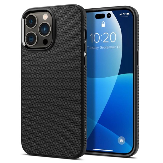 Spigen Liquid Air Case for iPhone 14 Pro Max - Matte Black Spigen Liquid Air Case for iPhone 14 Pro Max - Matte Black