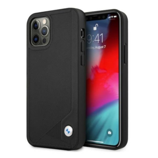 BMW Leather Deboss Case for iPhone 12 / iPhone 12 Pro - Black BMW Leather Deboss Case for iPhone 12 / iPhone 12 Pro - Black