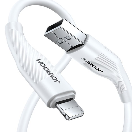 JOYROOM CABLE USB TO LIGHTNING FAST CHARGE 1M WHITE(S-1030M12)