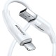 JOYROOM CABLE USB TO LIGHTNING FAST CHARGE 1M WHITE(S-1030M12)
