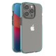 Spring Case case for iPhone 14 Pro silicone case with a frame light blue Spring Case case for iPhone 14 Pro silicone case with a frame light blue