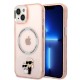 Karl Lagerfeld KLHMP14MHNKCIP iPhone 14 Plus 6.7" hardcase pink/pink Iconic Karl&Choupette Magsafe Karl Lagerfeld KLHMP14MHNKCIP iPhone 14 Plus 6.7" hardcase pink/pink Iconic Karl&Choupette Magsafe