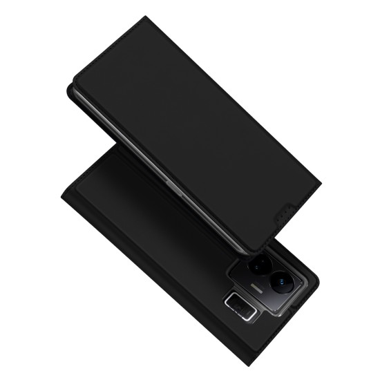 Dux Ducis Skin Pro Case For Realme GT Neo 5 / Realme GT3 Flip Cover Card Wallet Stand Black Dux Ducis Skin Pro Case For Realme GT Neo 5 / Realme GT3 Flip Cover Card Wallet Stand Black