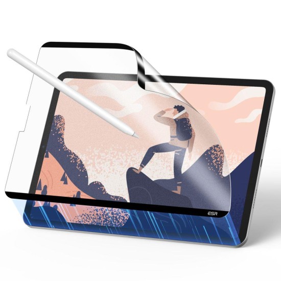 PROTECTIVE FILM ESR PAPER FEEL MAGNETIC IPAD PRO 12.9 2020 / 2021 / 2022 MATTE CLEAR