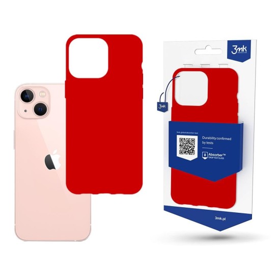 Case for iPhone 14 Plus from the 3mk Matt Case series - red Case for iPhone 14 Plus from the 3mk Matt Case series - red