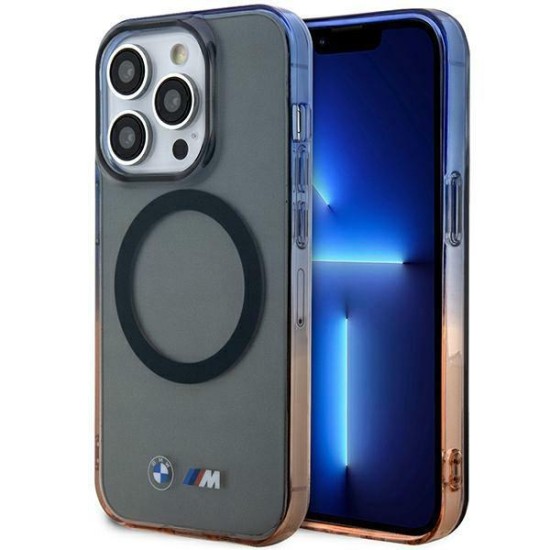 Case BMW BMHMP14XHTGE iPhone 14 Pro Max 6.7" grey/grey hardcase Gradient Bumper MagSafe Case BMW BMHMP14XHTGE iPhone 14 Pro Max 6.7" grey/grey hardcase Gradient Bumper MagSafe