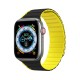 Magnetic Apple Watch SE, 9, 8, 7, 6, 5, 4, 3, 2, 1 (41, 40, 38 mm) Dux Ducis Strap (LD Version) - black and yellow Magnetic Apple Watch SE, 9, 8, 7, 6, 5, 4, 3, 2, 1 (41, 40, 38 mm) Dux Ducis Strap (LD Version) - black and yellow