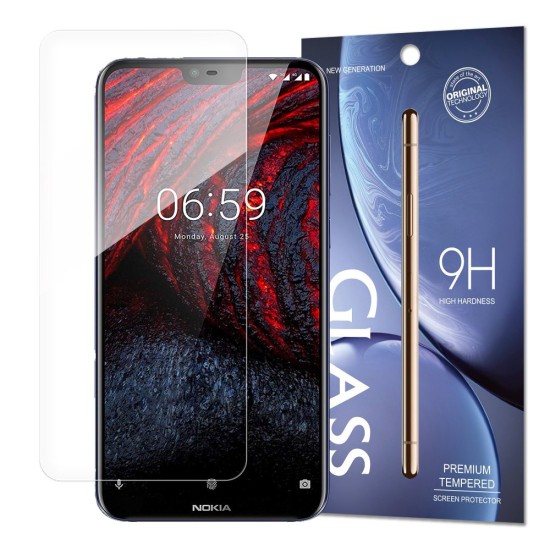 Tempered Glass 9H Screen Protector for Nokia 6.1 Plus / Nokia X6 2018 (packaging – envelope) Tempered Glass 9H Screen Protector for Nokia 6.1 Plus / Nokia X6 2018 (packaging – envelope)