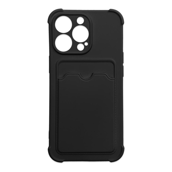 Card Armor Case Pouch Cover for iPhone 13 Mini Card Wallet Silicone Air Bag Armor Black Card Armor Case Pouch Cover for iPhone 13 Mini Card Wallet Silicone Air Bag Armor Black