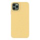 Eco Case Case for iPhone 11 Pro Max Silicone Cover Phone Cover Yellow Eco Case Case for iPhone 11 Pro Max Silicone Cover Phone Cover Yellow