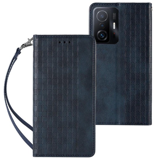 Magnet Strap Case Case for Samsung Galaxy A13 5G Pouch Wallet + Mini Lanyard Pendant Blue Magnet Strap Case Case for Samsung Galaxy A13 5G Pouch Wallet + Mini Lanyard Pendant Blue