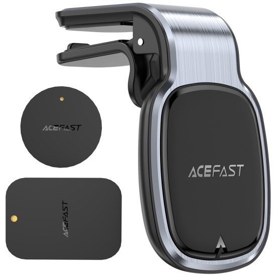 Acefast D16 Magnetic Car Air Vent Mount - No MagSafe Required - Gray Acefast D16 Magnetic Car Air Vent Mount - No MagSafe Required - Gray