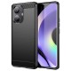 Carbon Case case for Realme 10 Pro flexible silicone carbon cover black Carbon Case case for Realme 10 Pro flexible silicone carbon cover black