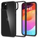 Spigen Crystal Hybrid iPhone 15 Plus Case - Clear Black Spigen Crystal Hybrid iPhone 15 Plus Case - Clear Black