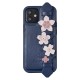 Kingxbar Sweet Series case decorated with original Swarovski crystals iPhone 12 mini blue Kingxbar Sweet Series case decorated with original Swarovski crystals iPhone 12 mini blue