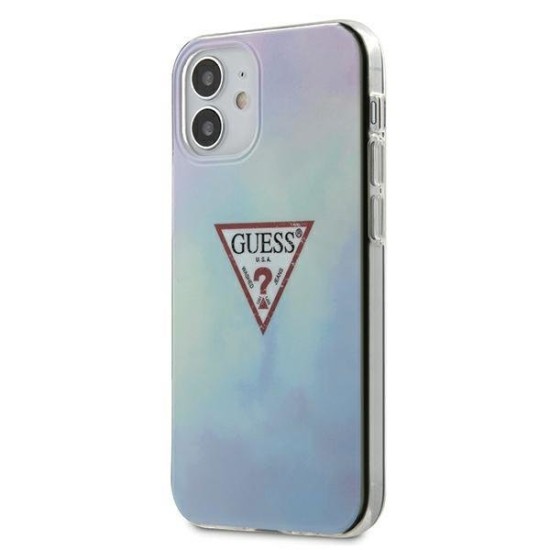 Guess GUHCP12SPCUMCGC02 iPhone 12 mini 5.4" blue/blue hardcase Tie &amp; Dye Collection