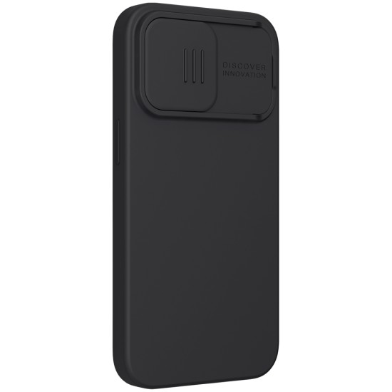 Nillkin CamShield Silky Silicone Case cover with camera cover for iPhone 13 Pro black Nillkin CamShield Silky Silicone Case cover with camera cover for iPhone 13 Pro black