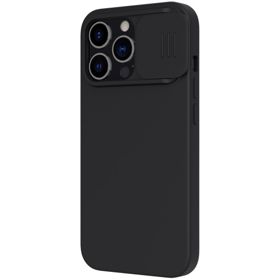 Nillkin CamShield Silky Silicone Case cover with camera cover for iPhone 13 Pro black Nillkin CamShield Silky Silicone Case cover with camera cover for iPhone 13 Pro black