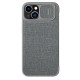 Nillkin Qin Cloth Pro Case Case for iPhone 14 Plus Camera Cover Holster Cover Flip Case Gray Nillkin Qin Cloth Pro Case Case for iPhone 14 Plus Camera Cover Holster Cover Flip Case Gray