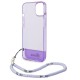 Guess GUHCP14MHGCOHU iPhone 14 Plus 6,7 "purple / purple hardcase Translucent Pearl Strap Guess GUHCP14MHGCOHU iPhone 14 Plus 6,7 "purple / purple hardcase Translucent Pearl Strap