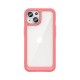 Outer Space reinforced case with flexible frame for iPhone 15 - red Outer Space reinforced case with flexible frame for iPhone 15 - red