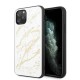 Guess GUHCN58MGGWH iPhone 11 Pro biały/white hard case Glitter Marble Glass Guess GUHCN58MGGWH iPhone 11 Pro biały/white hard case Glitter Marble Glass