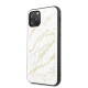Guess GUHCN58MGGWH iPhone 11 Pro biały/white hard case Glitter Marble Glass Guess GUHCN58MGGWH iPhone 11 Pro biały/white hard case Glitter Marble Glass