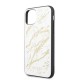 Guess GUHCN58MGGWH iPhone 11 Pro biały/white hard case Glitter Marble Glass Guess GUHCN58MGGWH iPhone 11 Pro biały/white hard case Glitter Marble Glass